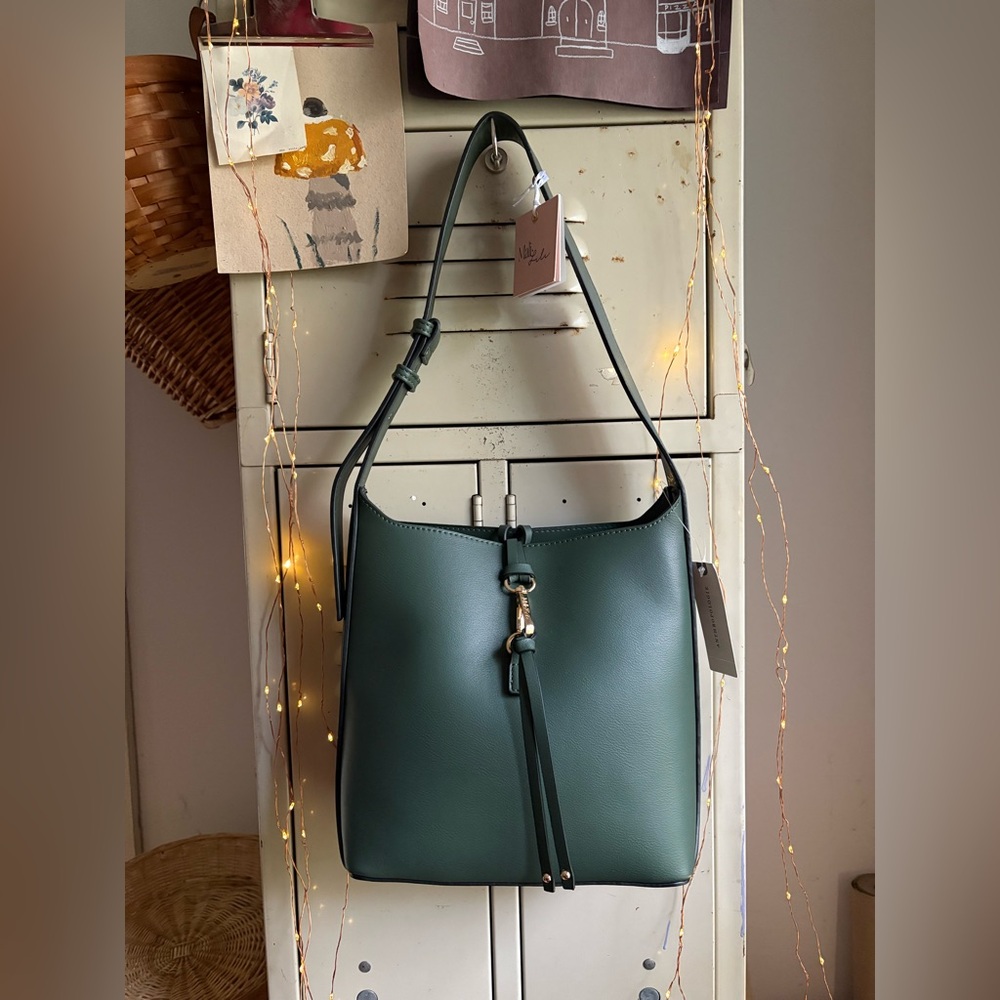 Mali + Lili Chloe Mini Shoulder Bucket Bag - Picture 6 of 16